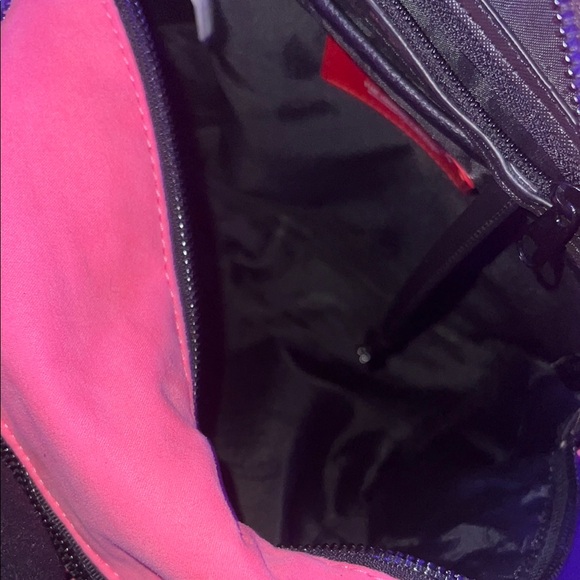 Mini Sprayground Pink Rhinestone Backpack Glamorous Design - Picture 3 of 8